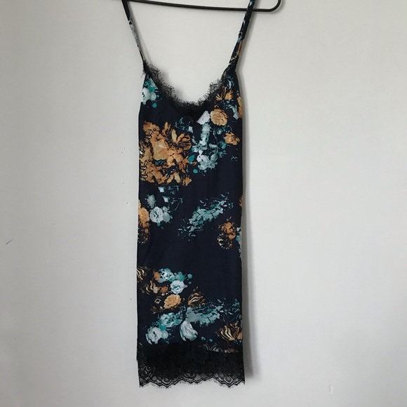 Tobi Floral Lace Slip Dress - Picture 2 of 5